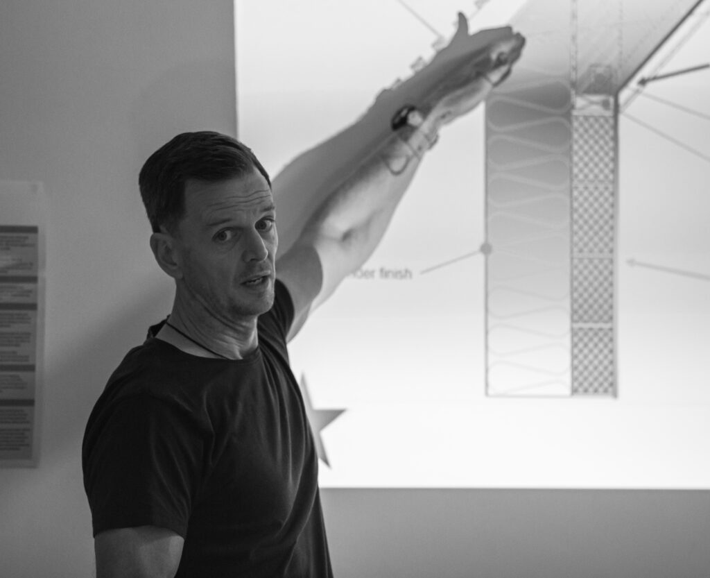 Eric Fewster teaching passivehaus, low carbon retrofit and renovation